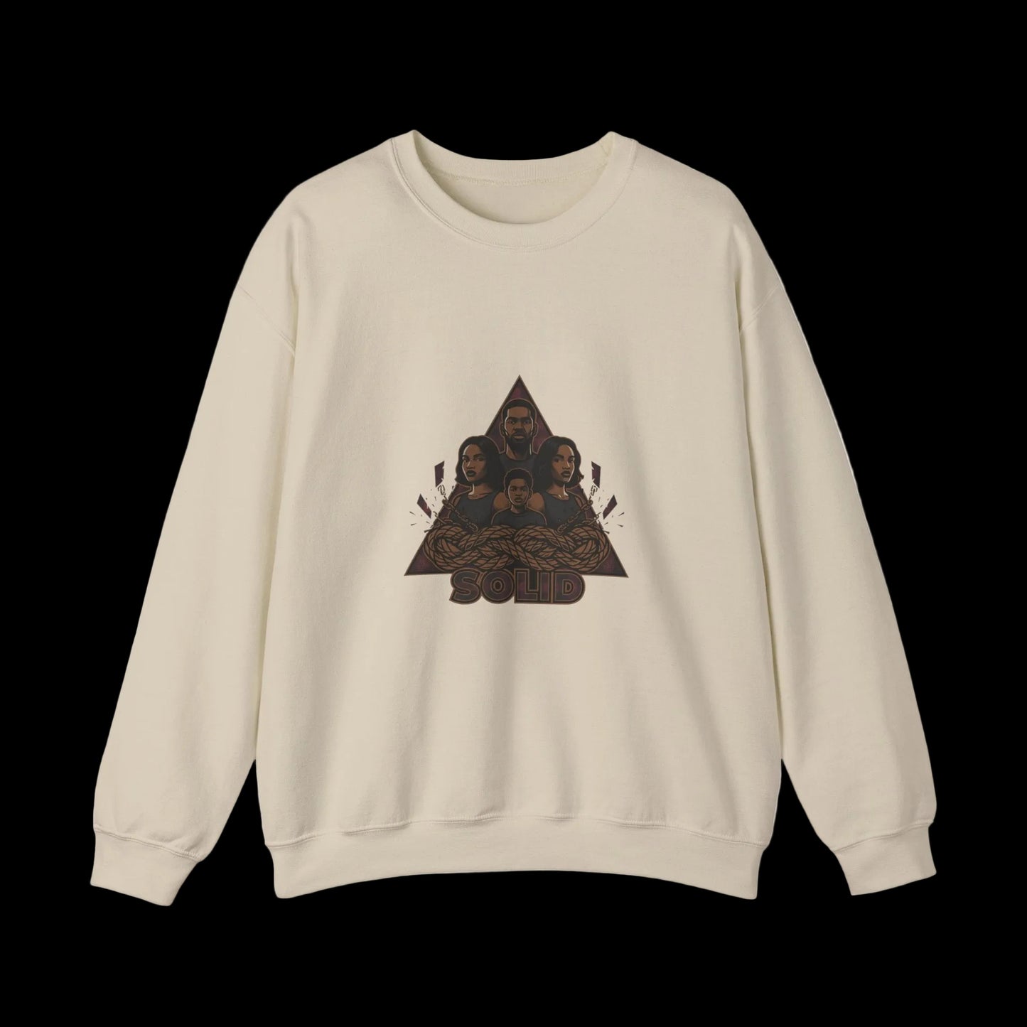 Triangle Band Collage Sweatshirt | grunge shirt, 90s rock revival