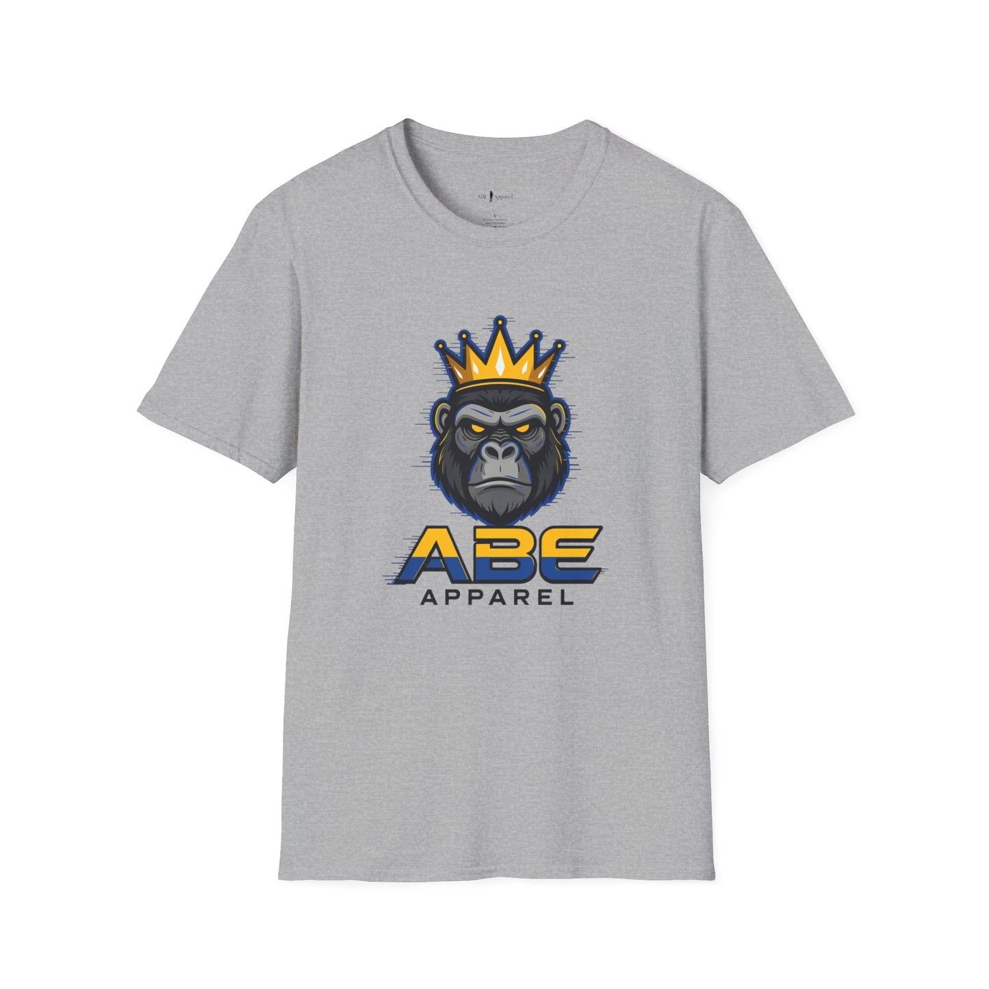 King Gorilla T-Shirt — Crowned Ape Graphic Tee for Streetwear & Urban Style