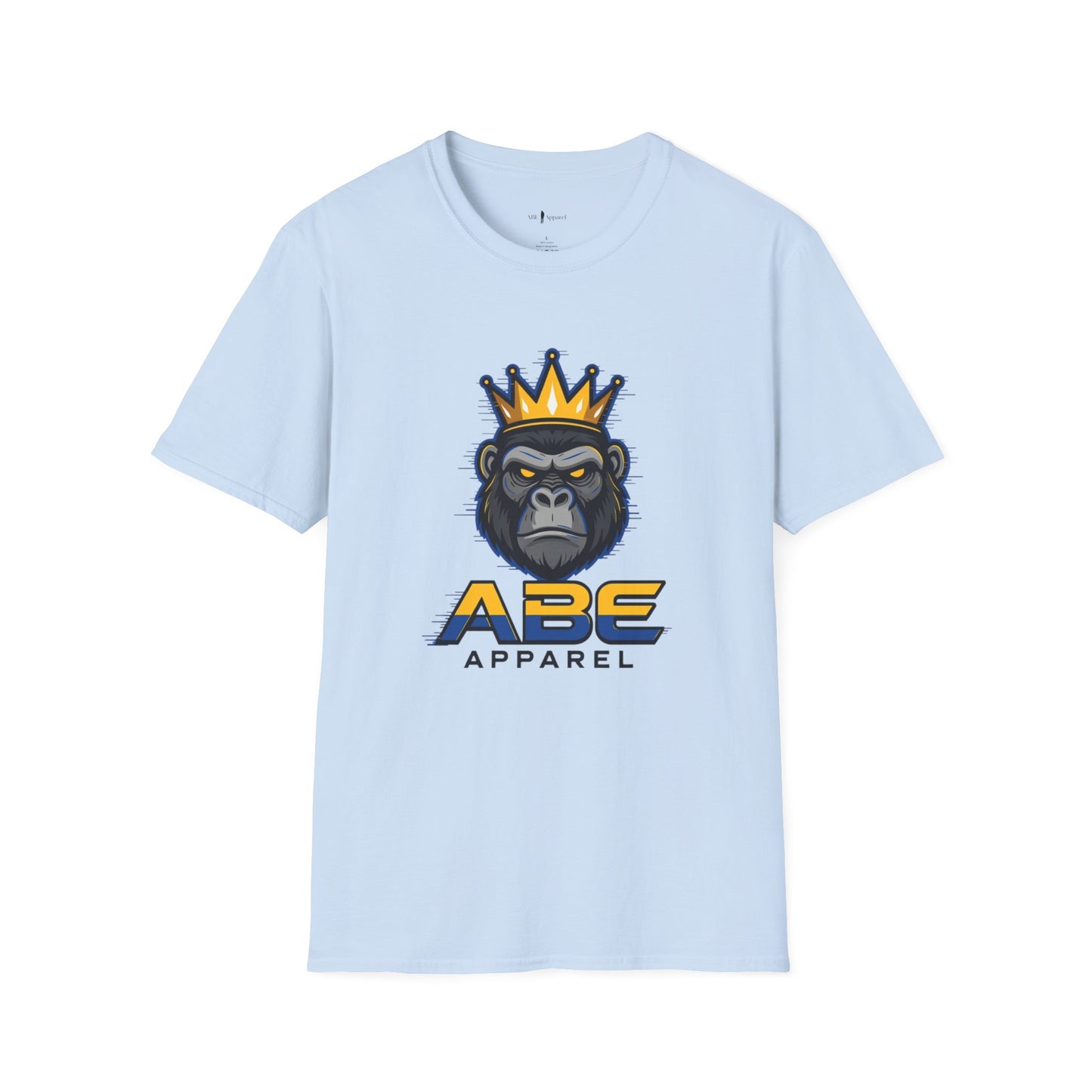 King Gorilla T-Shirt — Crowned Ape Graphic Tee for Streetwear & Urban Style