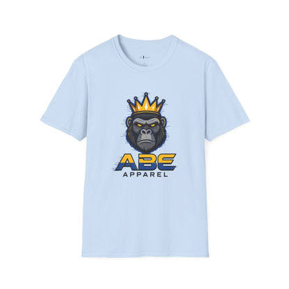King Gorilla T-Shirt — Crowned Ape Graphic Tee for Streetwear & Urban Style