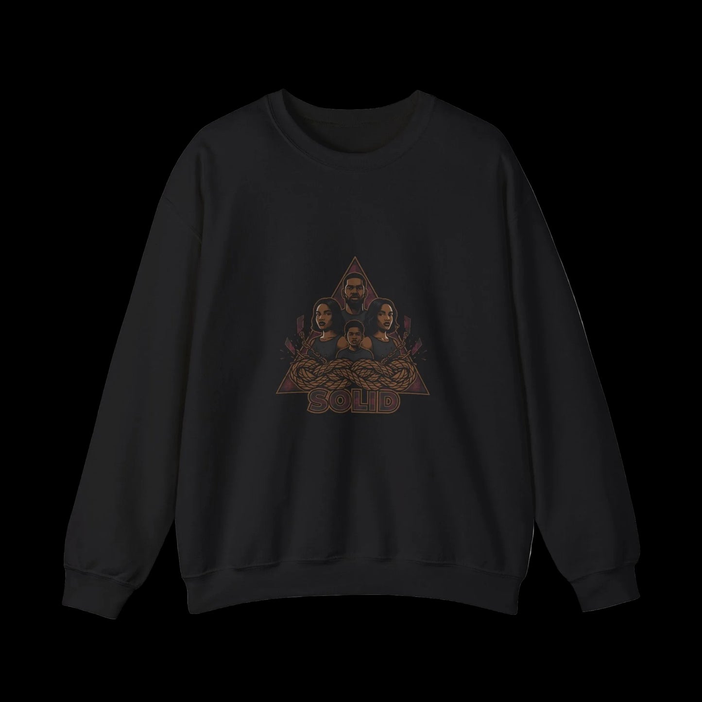Triangle Band Collage Sweatshirt | grunge shirt, 90s rock revival