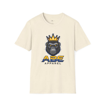 King Gorilla T-Shirt — Crowned Ape Graphic Tee for Streetwear & Urban Style