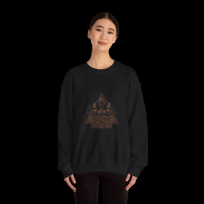 Triangle Band Collage Sweatshirt | grunge shirt, 90s rock revival