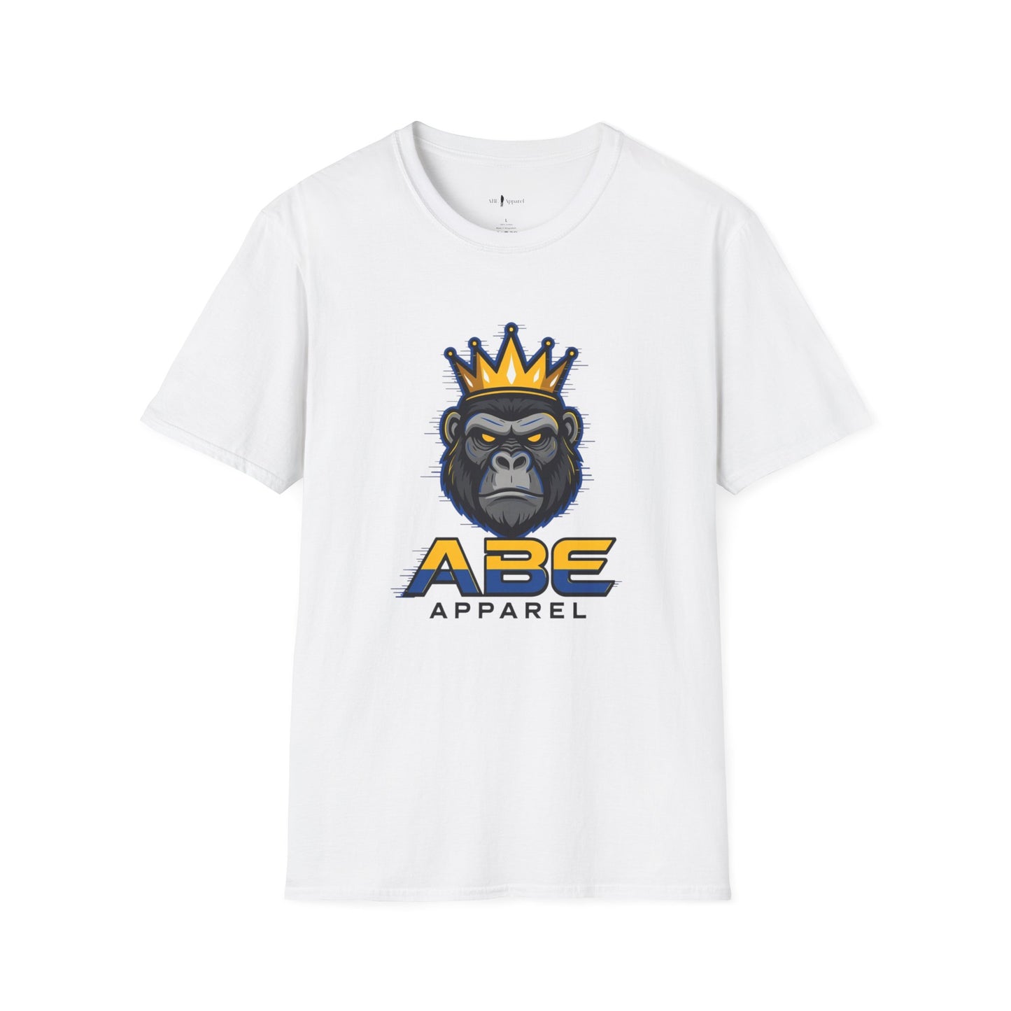 King Gorilla T-Shirt — Crowned Ape Graphic Tee for Streetwear & Urban Style