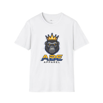 King Gorilla T-Shirt — Crowned Ape Graphic Tee for Streetwear & Urban Style