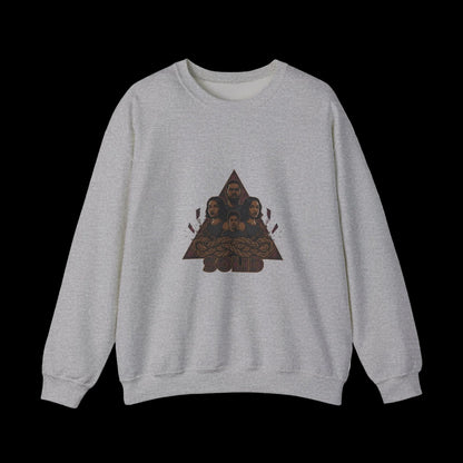 Triangle Band Collage Sweatshirt | grunge shirt, 90s rock revival