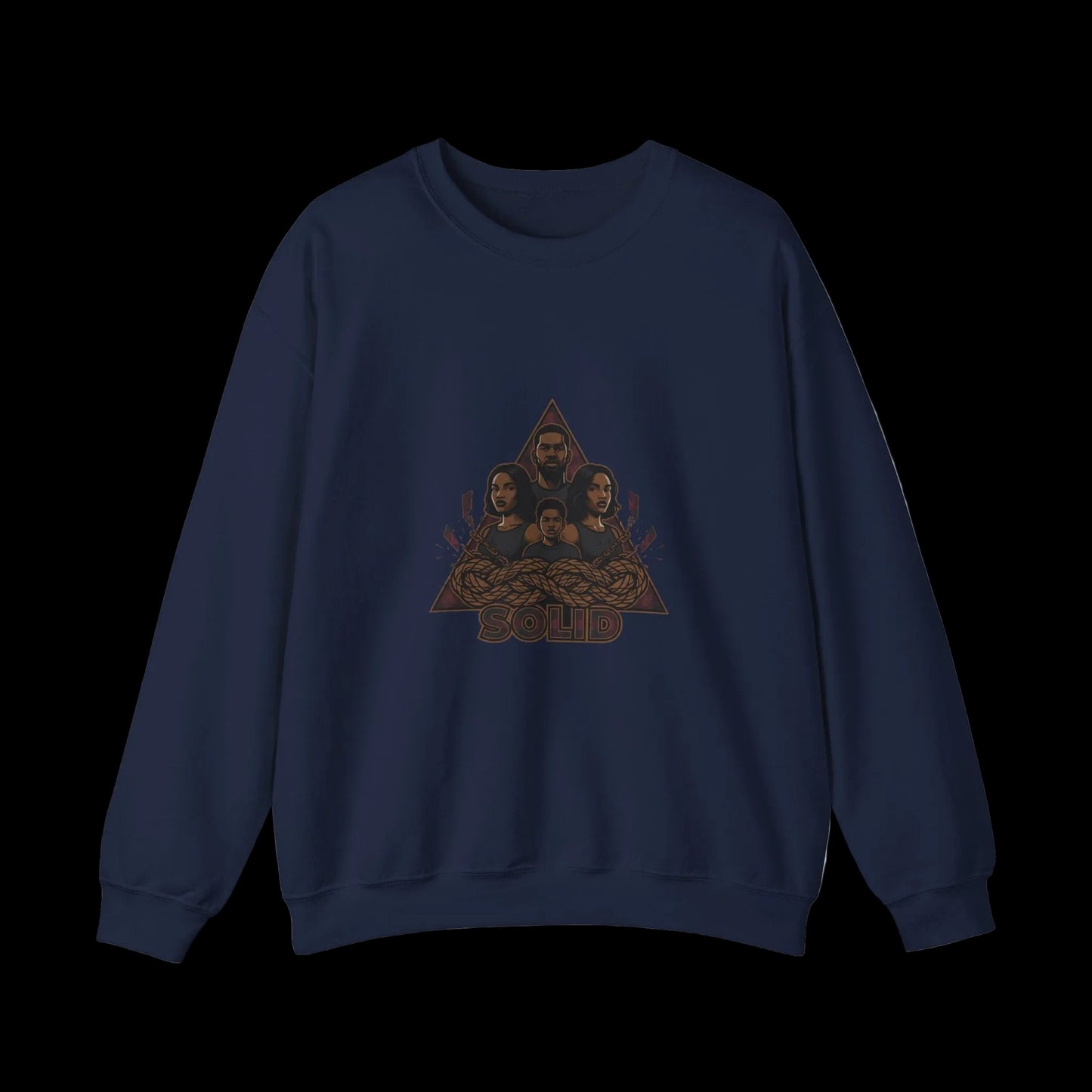 Triangle Band Collage Sweatshirt | grunge shirt, 90s rock revival