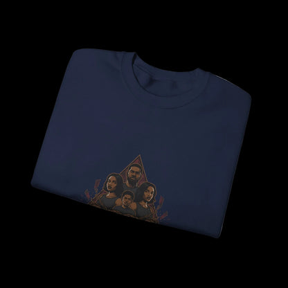 Triangle Band Collage Sweatshirt | grunge shirt, 90s rock revival