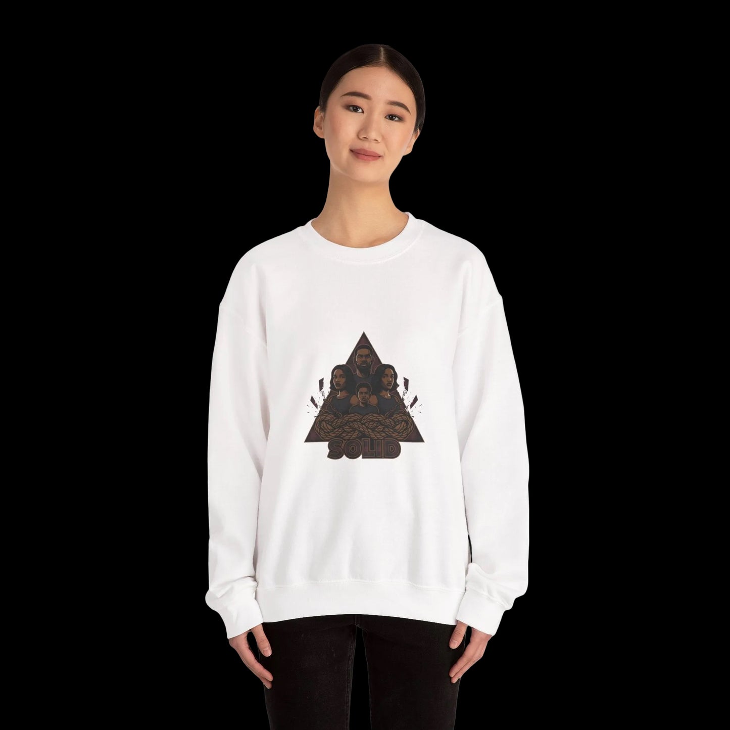 Triangle Band Collage Sweatshirt | grunge shirt, 90s rock revival