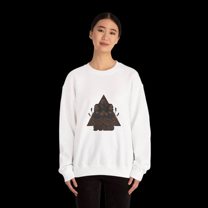 Triangle Band Collage Sweatshirt | grunge shirt, 90s rock revival